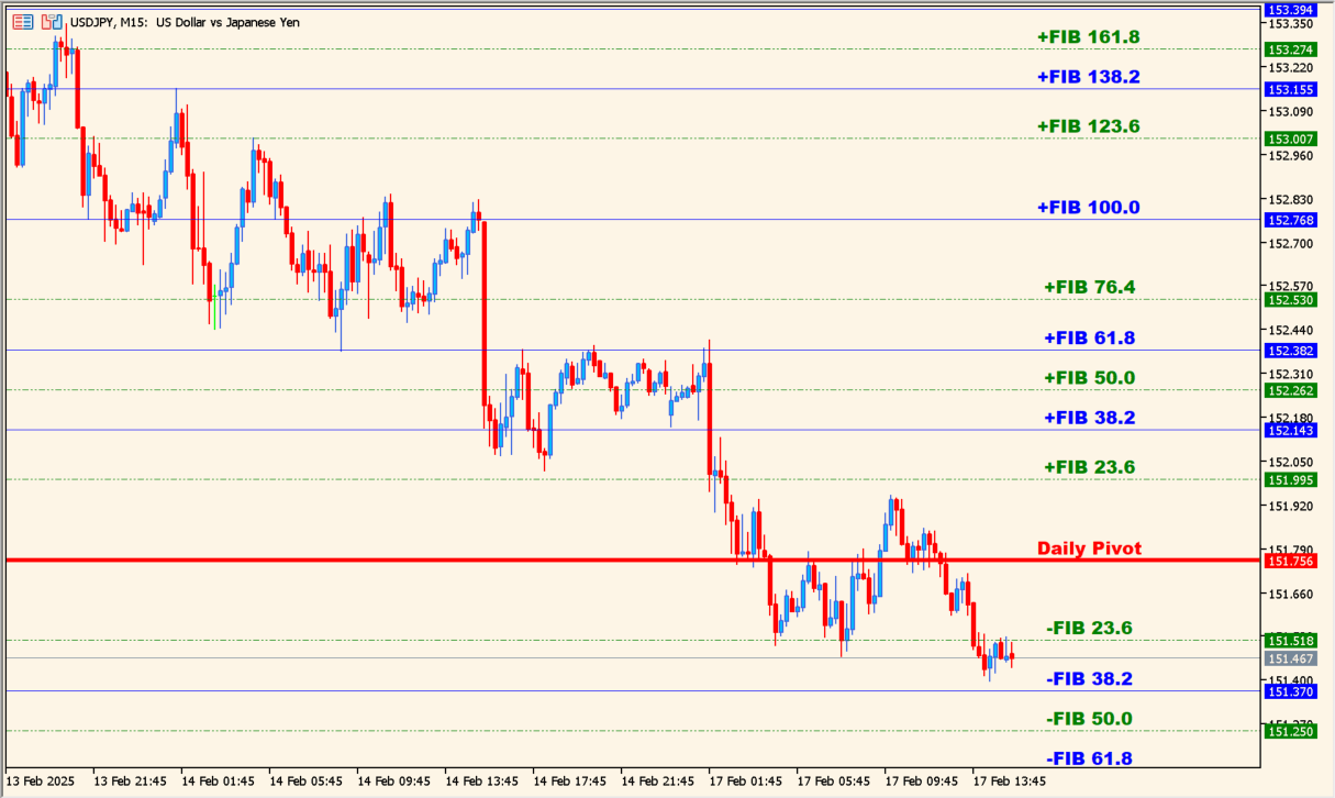 Daily Fibo Piv DK Indicator