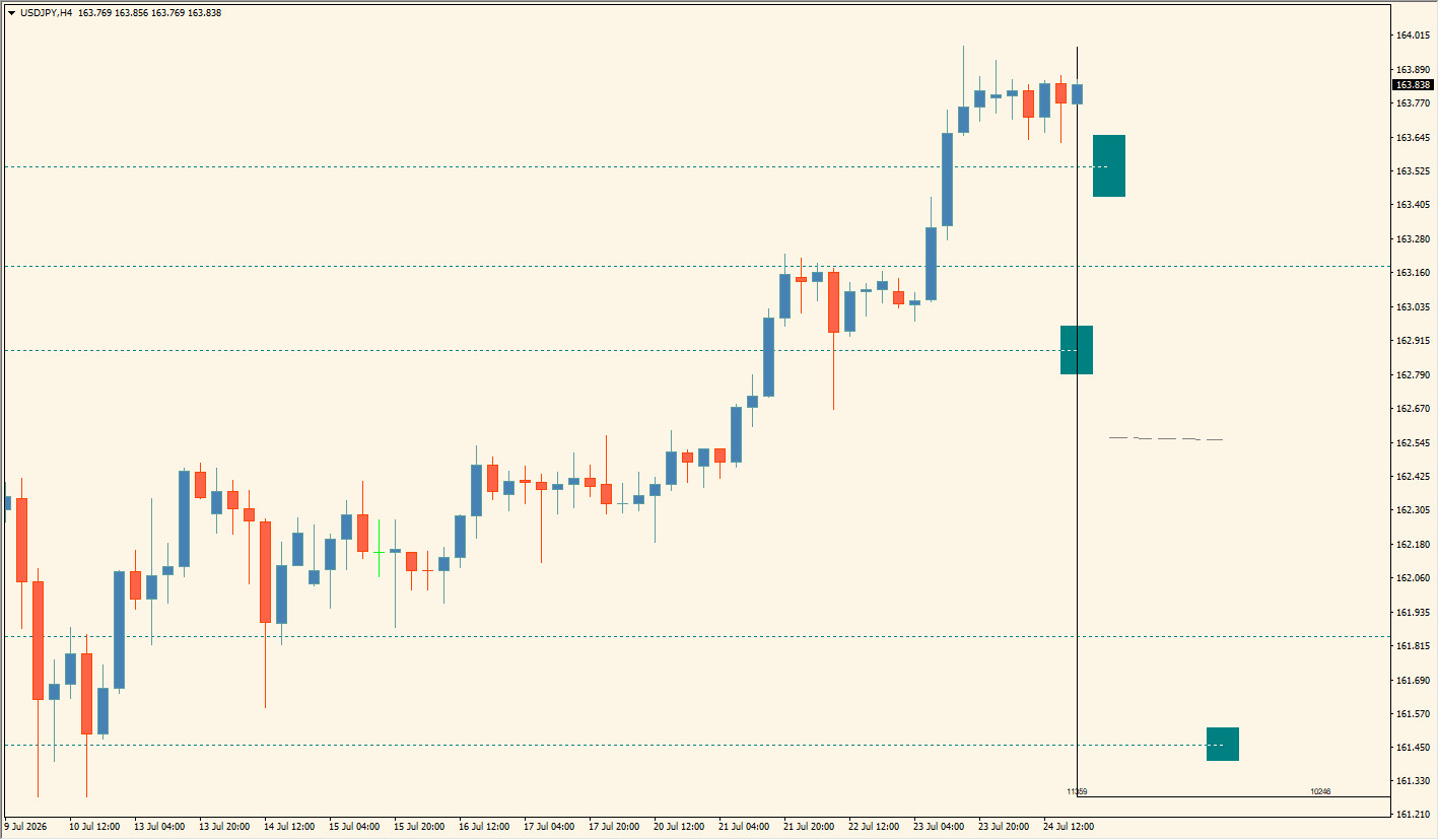 FVG Price & Volume Graph